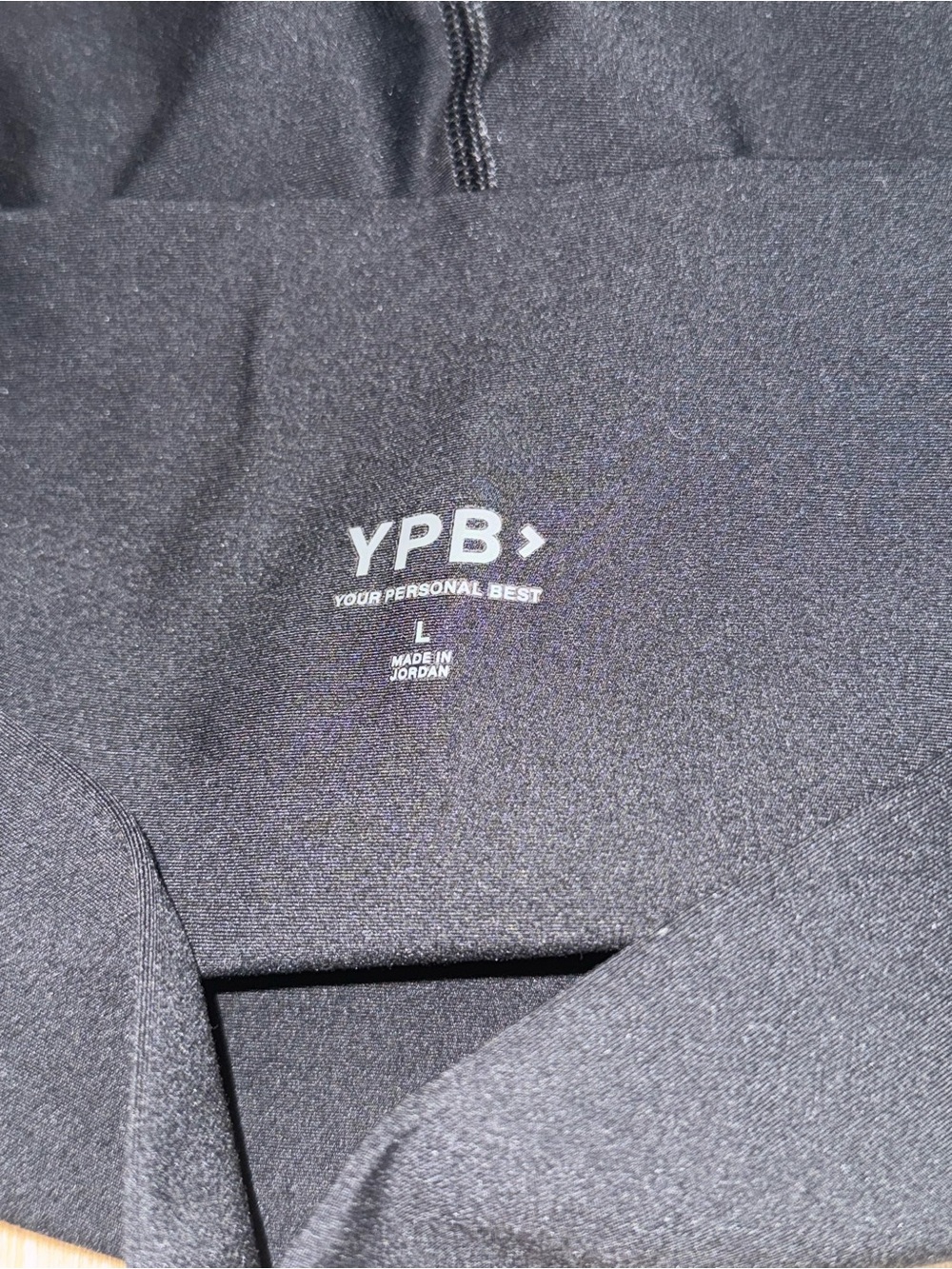 Abercrombie & Fitch YPB Black High-Rise Bike Shorts with Side Pockets - Picture 3 of 3